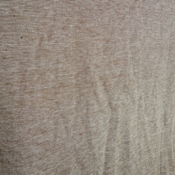 DENIM & FLOWER Light Brown Short Sleeve Tee, size XL - Picture 2 of 5